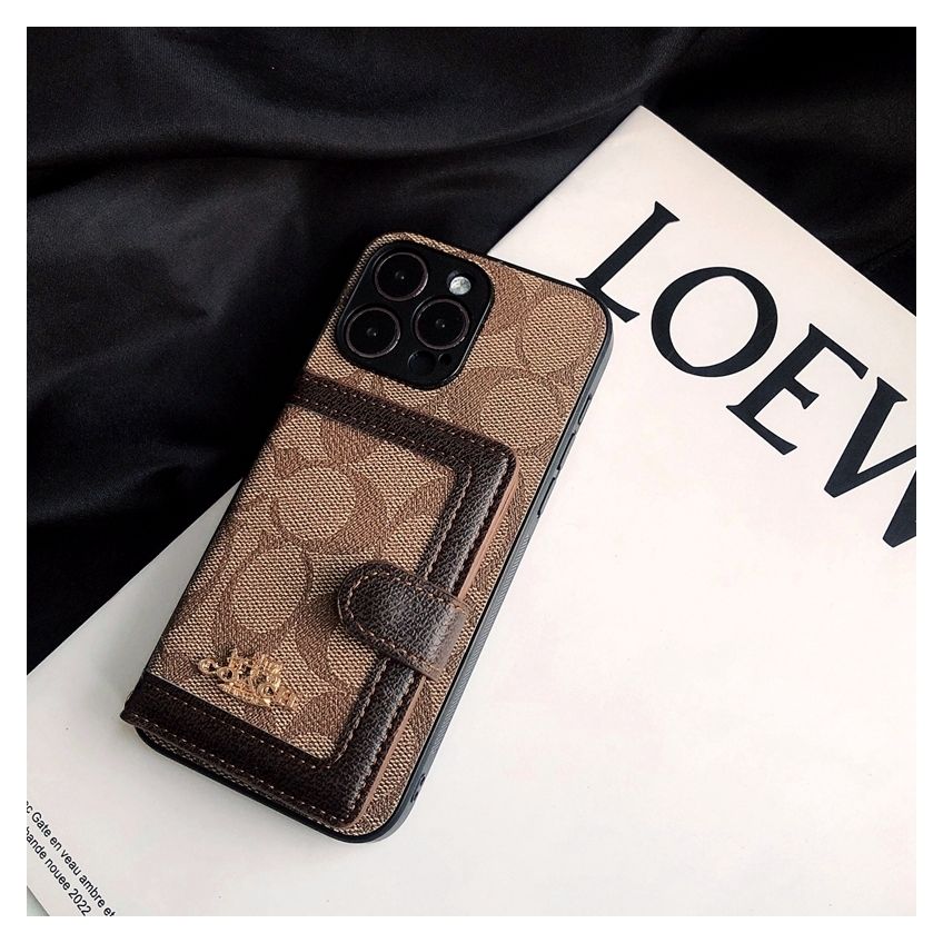 Apple mobile phone case integrated crossbody card holder crossbody card insert protective cover