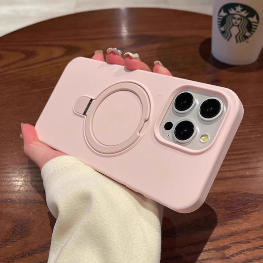 Apple mobile phone silicone hard case magnetic frosted belt magnetic rechargeable