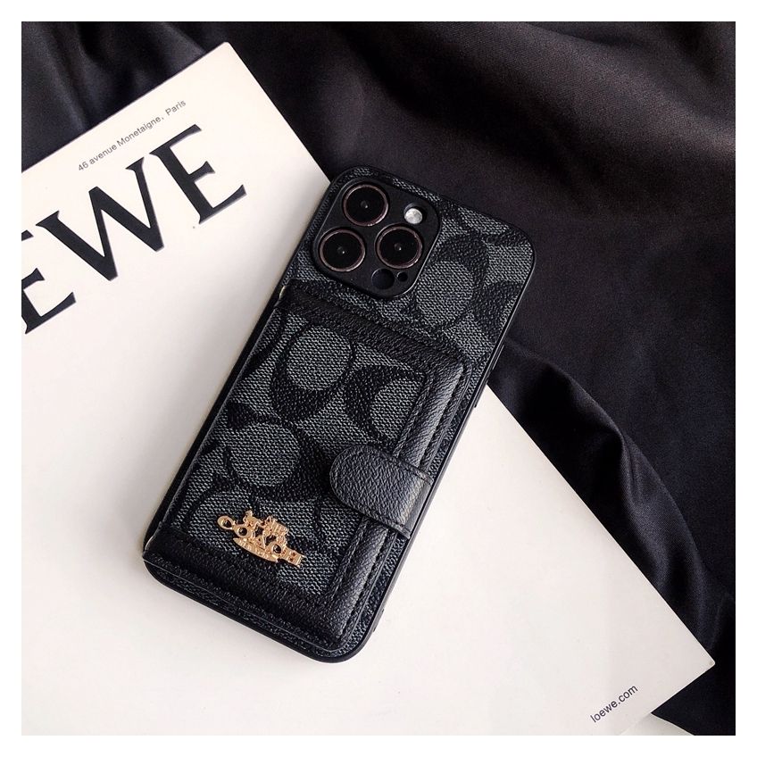 Apple mobile phone case integrated crossbody card holder crossbody card insert protective cover