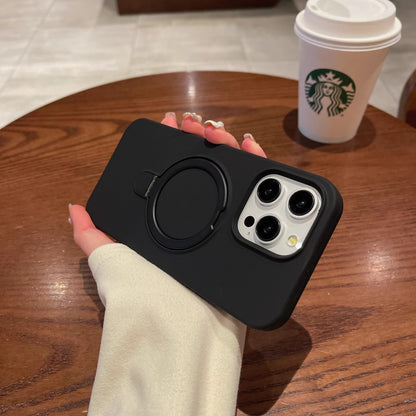 Apple mobile phone silicone hard case magnetic frosted belt magnetic rechargeable