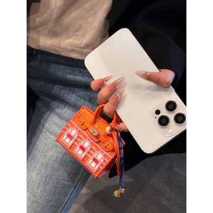 AirPods leather earphone case