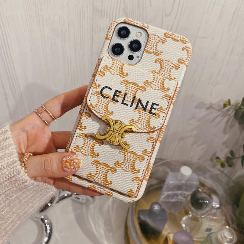 Apple phone case card holder version with mirror